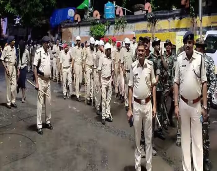 आज बकरीद को लेकर पटना में सुरक्षा के पुख्ता प्रबंध.