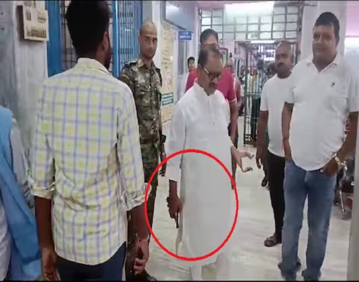 JDU का गालीबाज MLA ,पत्रकारों धमकाया.