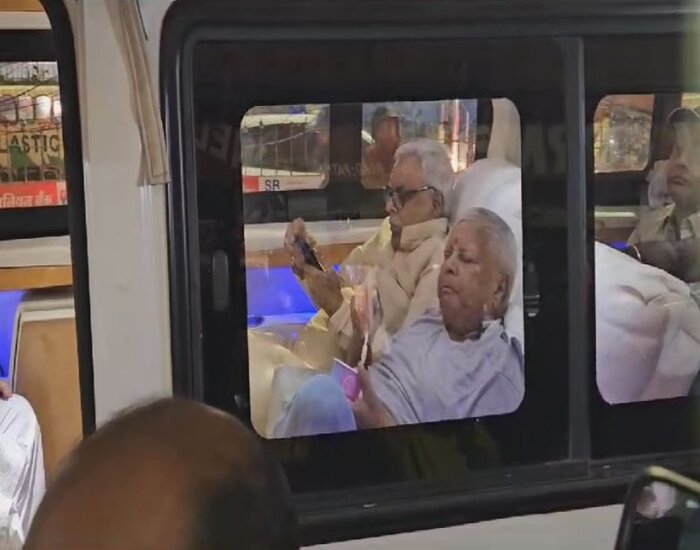 लालू यादव का आइसक्रीम का VIDEO वायरल.