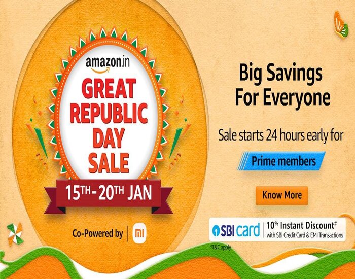 Amazon Republic Day Sale, बंपर ऑफर.