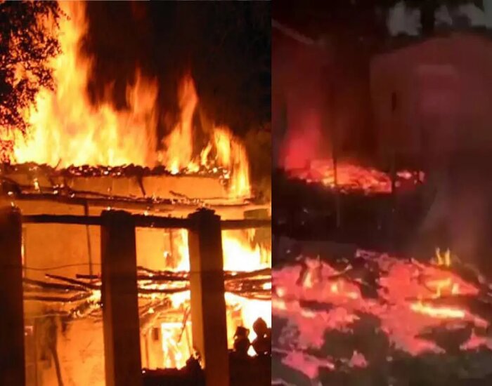 दलित बस्ती में लगा दी आग, अबतक 11 आरोपी गिरफ्तार.