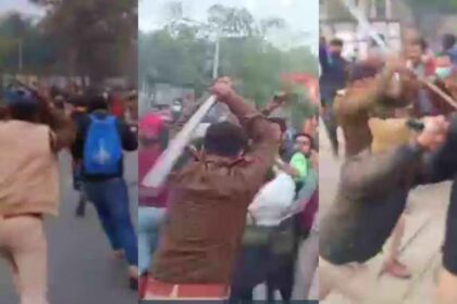 बीपीएससी रीएग्ज़ाम: छात्रों ने रोकी ट्रेन, पुलिस के साथ झड़प