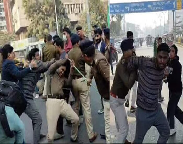 BPSC के खिलाफ पटना में प्रदर्शन, 30 अभ्यर्थी हिरासत में, 350 के खिलाफ FIR दर्ज.