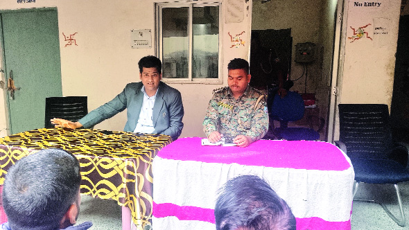 सरस्वती पूजा को लेकर हुई शांति समिति की बैठक, डीजे पर रहेगा प्रतिबंध