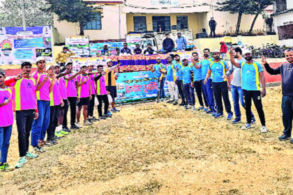 राष्ट्रीय सड़क सुरक्षा माह के दौरान क्रिकेट प्रतियोगिता का हुआ आयोजन