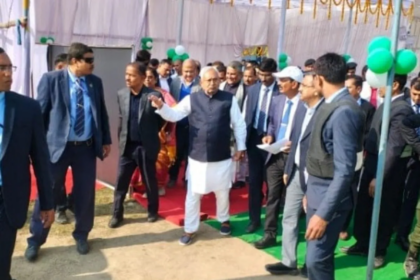 शौर्य दिवस एयर शो के लिए नीतीश कुमार ने किया निरीक्षण, पटना में सुरक्षा का कड़ा इंतजाम