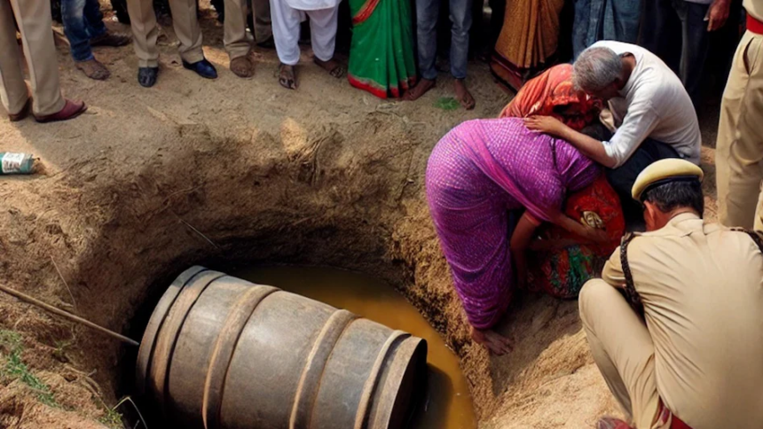 शराब कारोबारियों ने ली मासूम बच्चे की जान, शराब के ड्रम में डूबकर हुई मौत