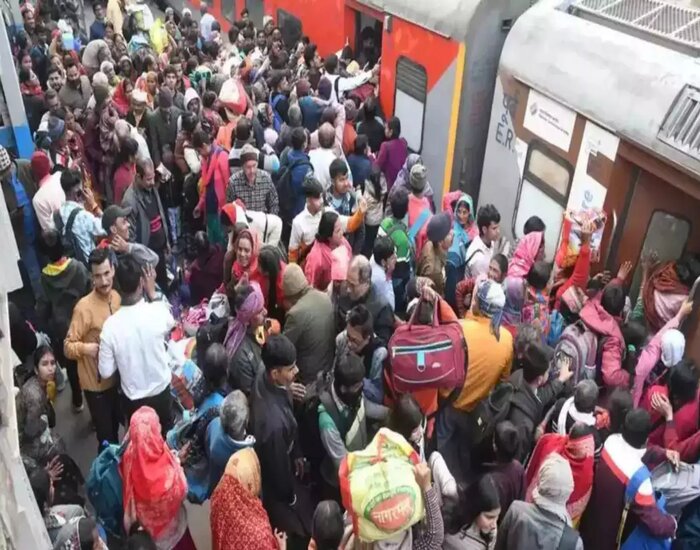 पटना जंक्शन से लेकर दानापुर तक गदर जैसा हाल, आरपीएफ और जीआरपी की बढ़ी चुनौती.