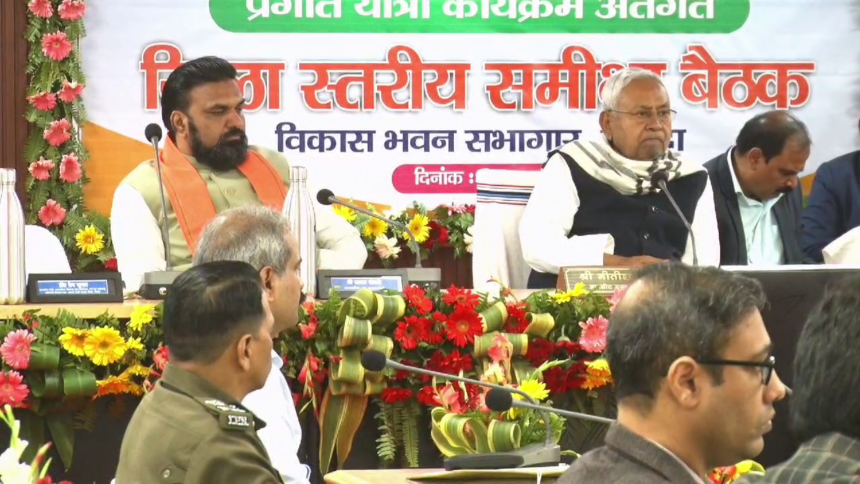 प्रगति यात्रा: सीएम नीतीश कुमार आज यात्रा के लिए बक्सर होंगे रवाना