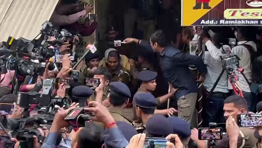 गोलीबारी के बीच पुलिस ने बचाई जान, जमीन विवाद की थी साजिश 