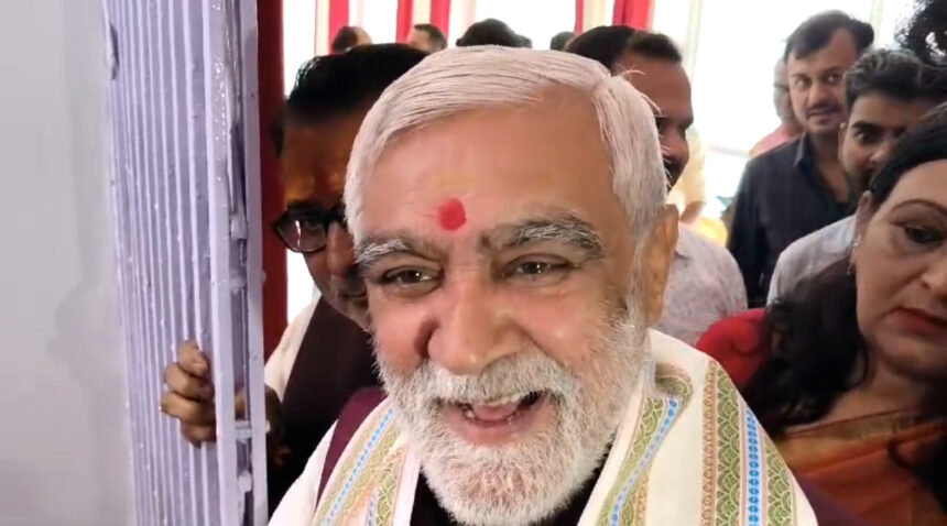 बक्सर में पूर्व केंद्रीय मंत्री अश्विनी चौबे ने विपक्ष पर साधा निशाना