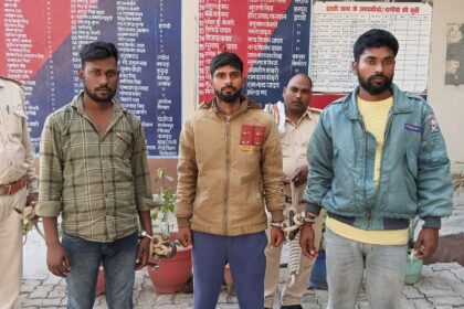 देशी-विदेशी शराब के साथ 3 तस्कर गिरफ्तार, 3 बाइक जब्त