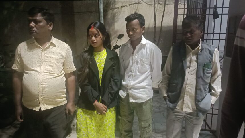 फेसबुक पर हुआ प्यार, शादी की खबर मिलते ही प्रेमिका पहुंची थाने, मंदिर में रचाई शादी