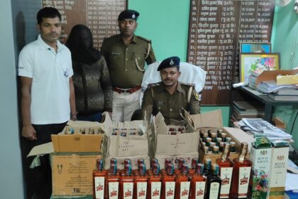कटिहार पुलिस की बड़ी कार्रवाई, लोहीयानगर से 43.125 लीटर विदेशी शराब जब्त, एक गिरफ्तार