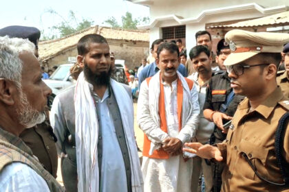 मोतिहारी में अधेड़ की गोली मारकर हत्या, एसपी ने किया घटनास्थल का निरीक्षण