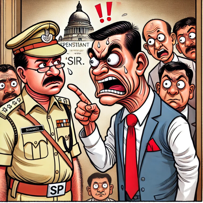 विधायक को सर कहने से शर्माते हैं SP