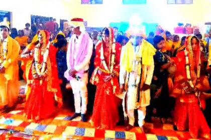 गरीब कन्याओं के सामूहिक विवाह का भव्य आयोजन