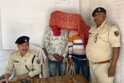 नया भोजपुर में बड़ी कार्रवाई: शराब से लदी कार जब्त, दो तस्कर गिरफ्तार