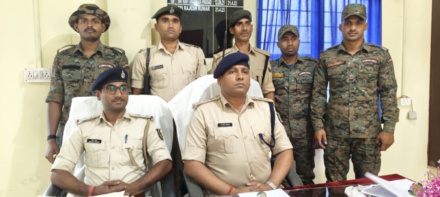 जमुई में छह साल से फरार नक्सली सुमा राणा गिरफ्तार, दोहरे हत्याकांड में थी पुलिस को तलाश