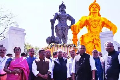 मुख्यमंत्री ने राजगीर में सम्राट जरासंध स्मारक का किया अनावरण