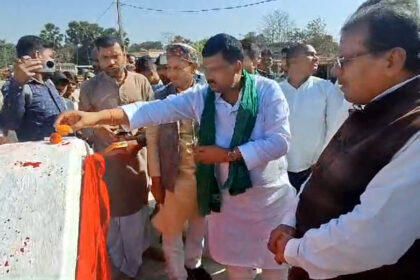 विधायक ने छह सड़कों का किया शिलान्यास, आवागमन होगा सुगम