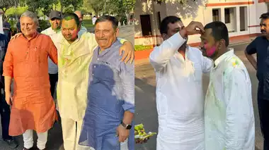 JDU में बढ़ी निशांत की हैसियत,मंत्रियों के कंधे पर रखे हाथ ,सियासी हलचल तेज.