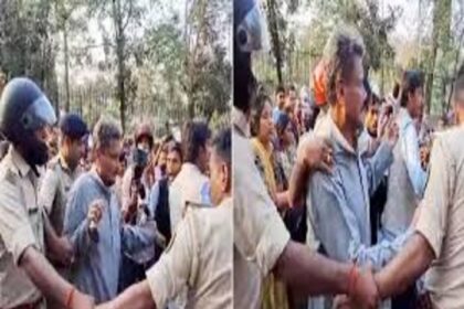 TRE- 3 के अभ्यर्थियों ने शिक्षा मंत्री सुनील कुमार को दौड़ाया,सप्लीमेंट्री रिजल्ट की मांग.