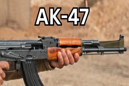 भोजपुर में एके-47 रायफल और हैंड ग्रेनेड बरामद.