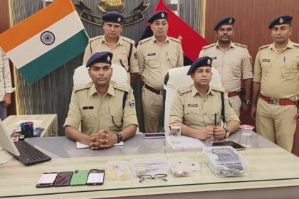 भोजपुर पुलिस और बिहार एसटीएफ ने तनिष्क लूट कांड में 4 लुटेरों समेत 10 को किया गिरफ्तार