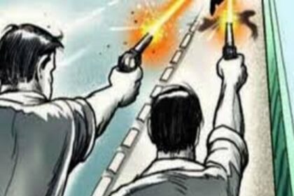आभूषण कारोबारी को मारी गोली, गहने से भरा बैग ले भागे लुटेरे.