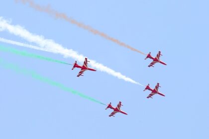 पटना के आसमान में गरजे फाइटर जेट! पहली बार बिहार में एयर शो, वायुसेना देगी शौर्य की सलामी