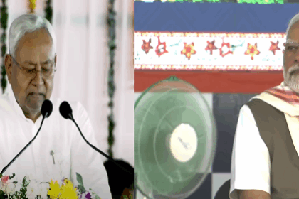 मुख्यमंत्री नीतीश कुमार ने प्रधानमंत्री मोदी को बिहार दौरे के लिए जताया आभार, जनसभा में की योजनाओं की सराहना