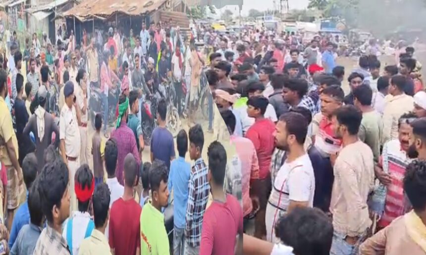 कटिहार में सड़क हादसे के बाद बवाल, NH-81 पर दो घंटे से जाम