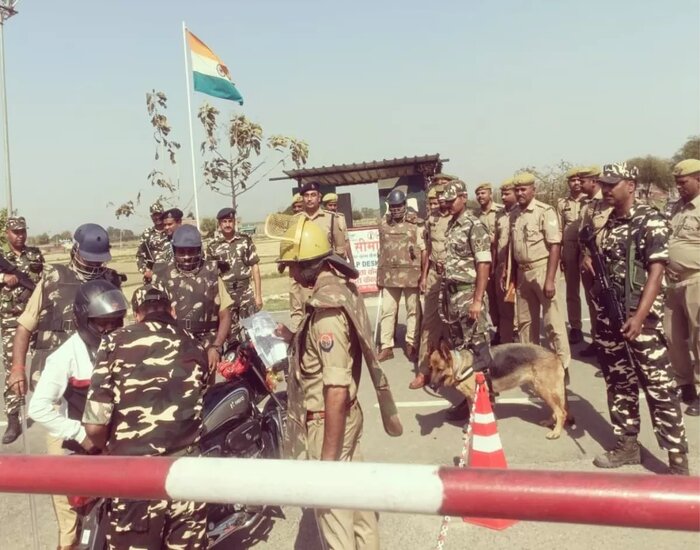 नेपाल बॉर्डर समेत कई संवेदनशील जगहों पर हाई अलर्ट, बढ़ाई गई सुरक्षा, एक्‍शन में पुलिस.