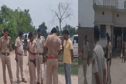 बिहार के गोपालगंज में शराब तस्करी पर छापेमारी गई पुलिस टीम पर जानलेवा हमला