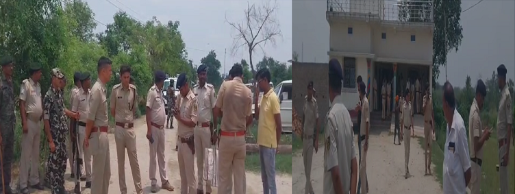 बिहार के गोपालगंज में शराब तस्करी पर छापेमारी गई पुलिस टीम पर जानलेवा हमला