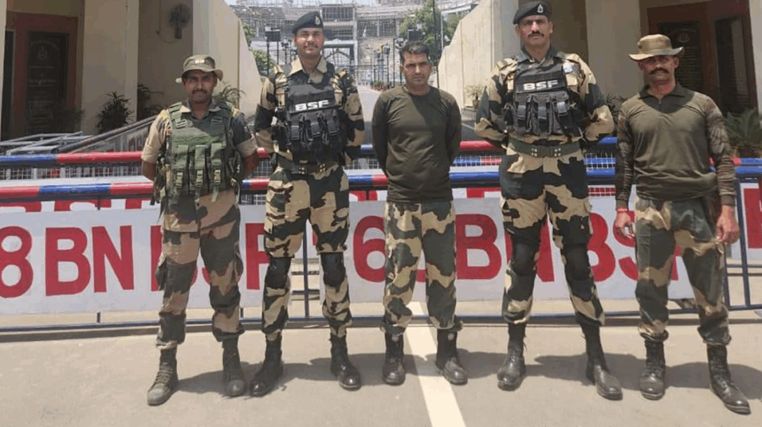 पाकिस्तान में 21 दिन बाद रिहा हुए BSF जवान पूर्णम कुमार शॉ, अटारी बॉर्डर से भारत लौटे