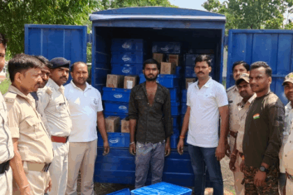 मिल्क वैन से शराब की तस्करी का मोतिहारी पुलिस ने किया भंडाफोड़ "दूध नहीं, दारू निकली"!