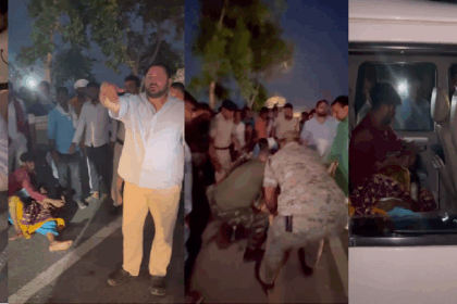 तेजस्वी यादव ने दिखाया इंसानियत का असली चेहरा: सड़क हादसे में घायल मां-बेटे की मदद कर पेश की मिसाल