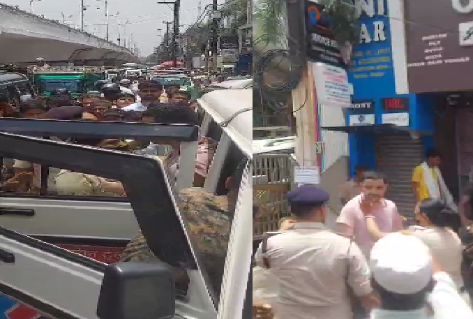 पटना में पुलिसकर्मियों पर हमला डायल 112 की टीम पर झड़प, एक आरोपी हिरासत में