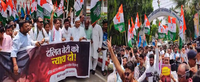 बिहार में बच्ची से दुष्कर्म और मौत के बाद उबाल, कांग्रेस ने स्वास्थ्य मंत्री के इस्तीफे की उठाई मांग