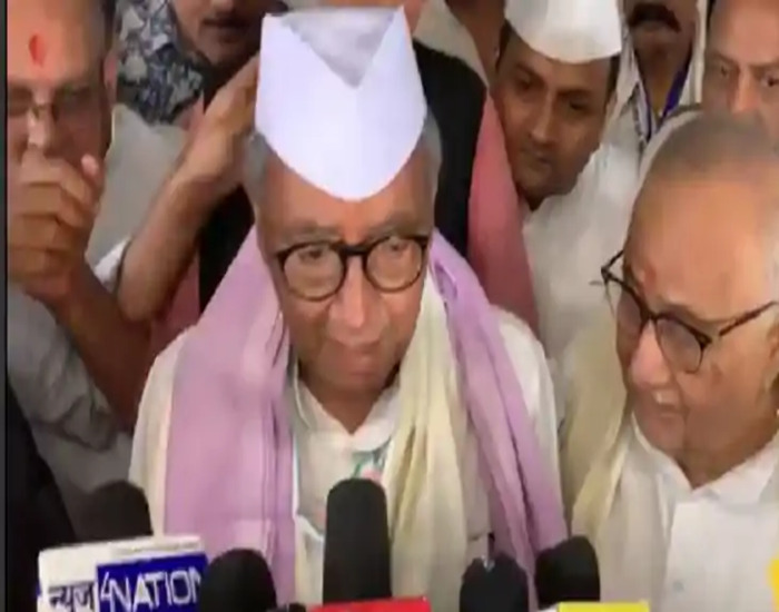 लालू यादव और तेजस्वी यादव से मिलने पहुंचे दिग्विजय सिंह, दे दिया बड़ा संकेत.