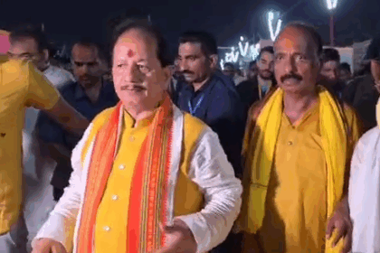 उपमुख्यमंत्री विजय सिन्हा का बेगूसराय दौरा: विपक्ष पर साधा निशाना, बोले - "अपराध अब बीमारी है, हम इसे जड़ से खत्म करेंगे"