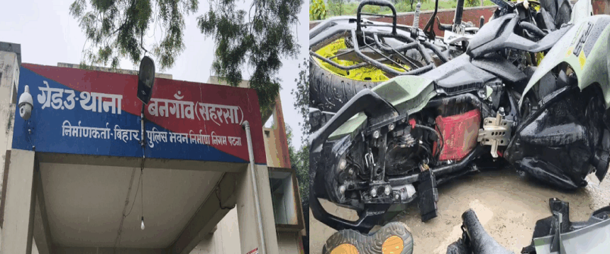 सहरसा में भीषण सड़क हादसा: साला-बहनोई की मौके पर ही मौत