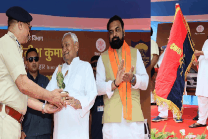 मुख्यमंत्री नीतीश कुमार ने पुलिस को दी 618 नई गाड़ियों की सौगात, कानून-व्यवस्था में सुधार की नई पहल