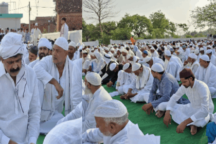 देशभर में धूमधाम से मनाई गई ईद-उल-अजहा, मंत्री जमा खान ने गांव में अदा की नमाज, दिया भाईचारे का संदेश