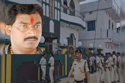 RJD विधायक रीतलाल यादव के गांव में आधी रात को 12 थाने की पुलिस का छापा.