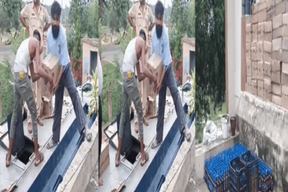 शेखपुरा में पुलिस की बड़ी कार्रवाई: ऑयल टैंकर की आड़ में हो रही थी शराब की तस्करी, 20 लाख की शराब जब्त