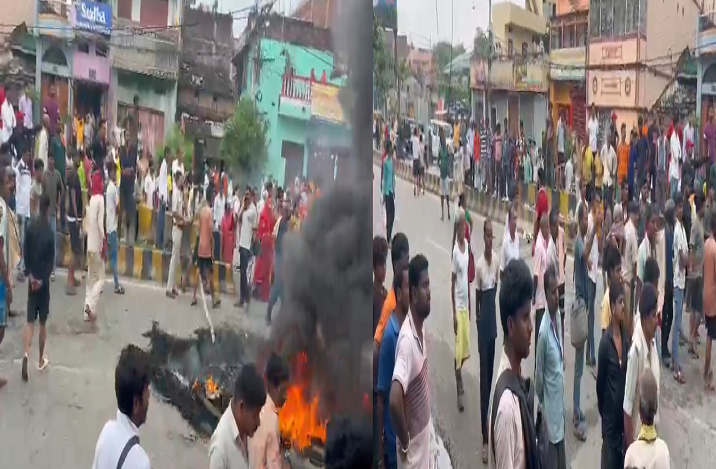 पटना में भीषण सड़क हादसा: युवक की मौत के बाद भड़का जनसैलाब, दीघा में भारी हंगामा और आगजनी
