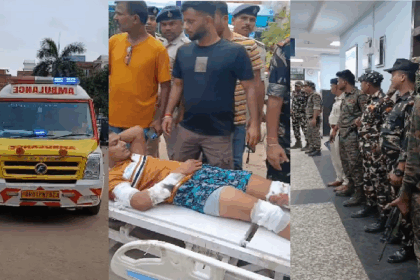 आरा में पुलिस-अपराधी मुठभेड़: चंदन मिश्रा हत्याकांड के दो आरोपी गिरफ्तार, पैर में लगी गोली